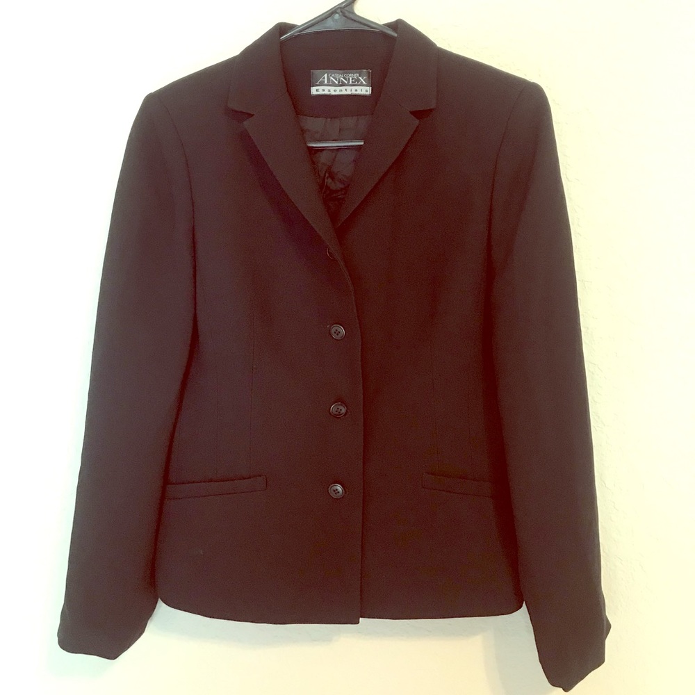Black dress jacket